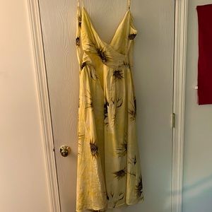 H&M V Neck Cotton Dress Size L